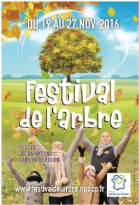 Festival de l'arbre. Du 19 au 27 novembre 2016 à LEWARDE. Nord. 